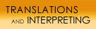 servizi di traduzioni e interpretariato